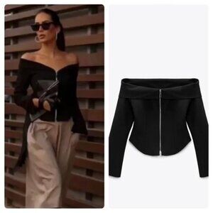 Zara Off Shoulder Top